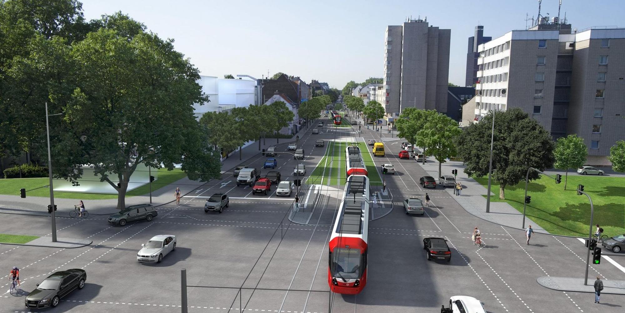 Visualisierung Bonner Straße