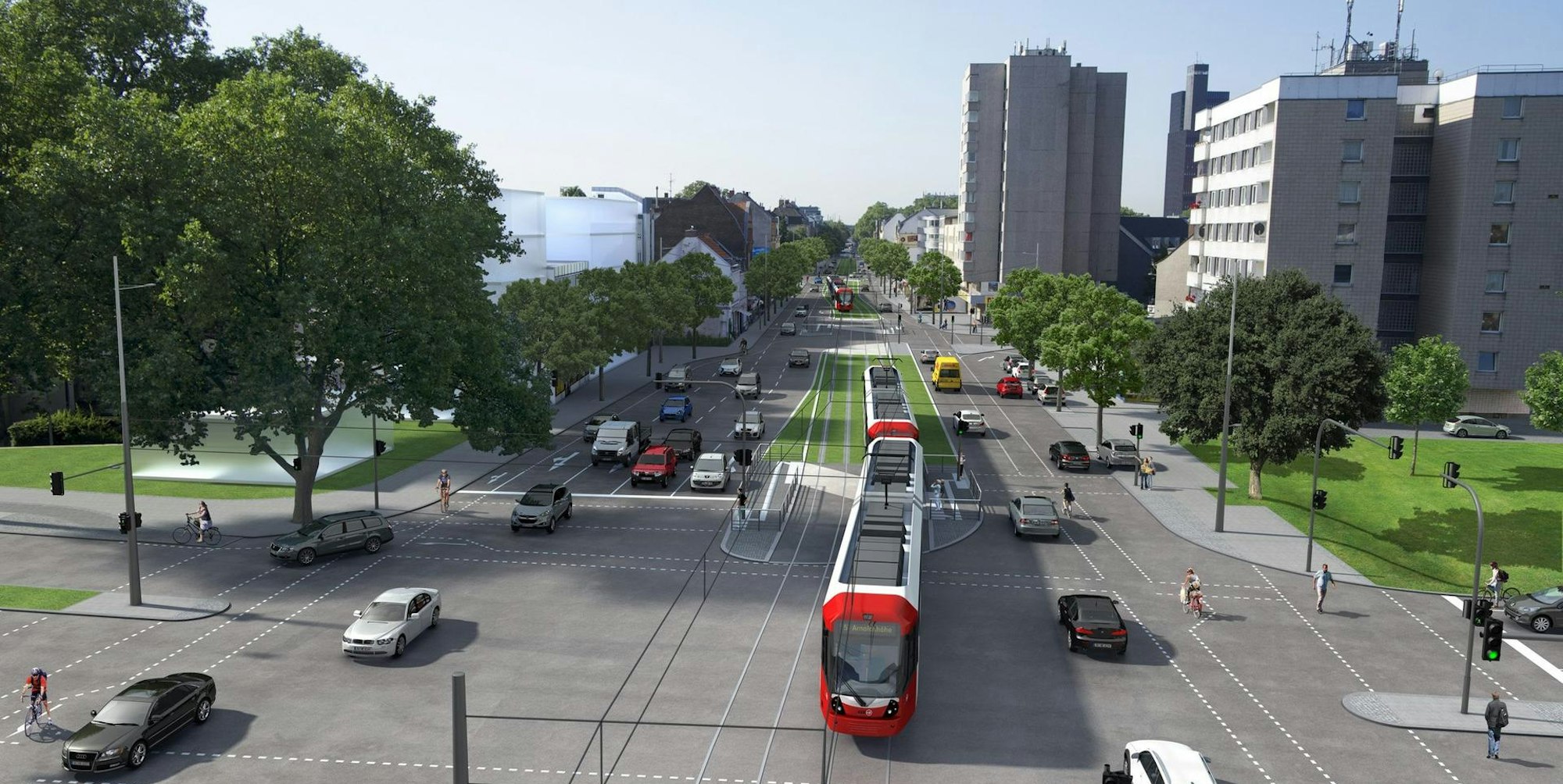 Visualisierung Bonner Straße