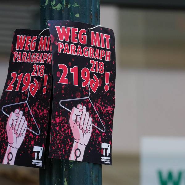 Abtreibung Protest