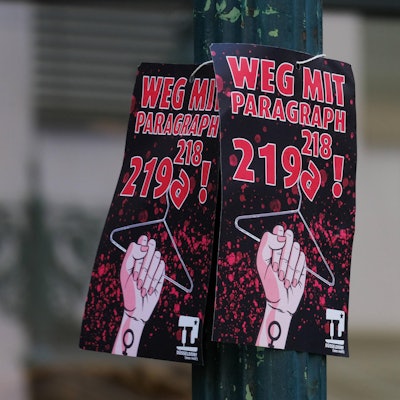 Abtreibung Protest