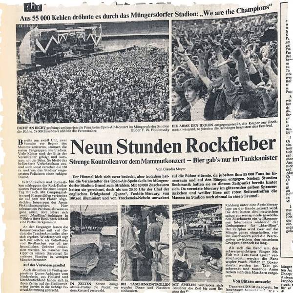 Sommer in Köln 1986