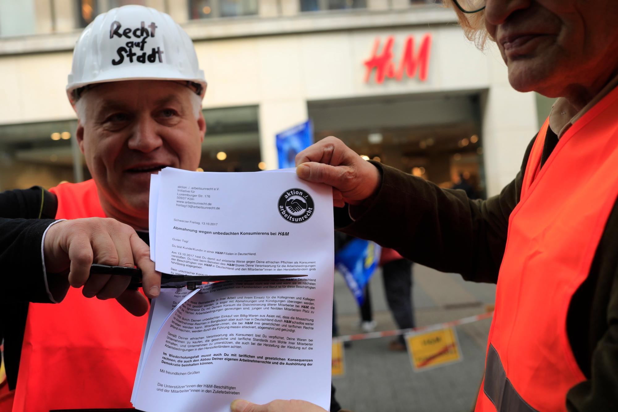 H&M Protest 2