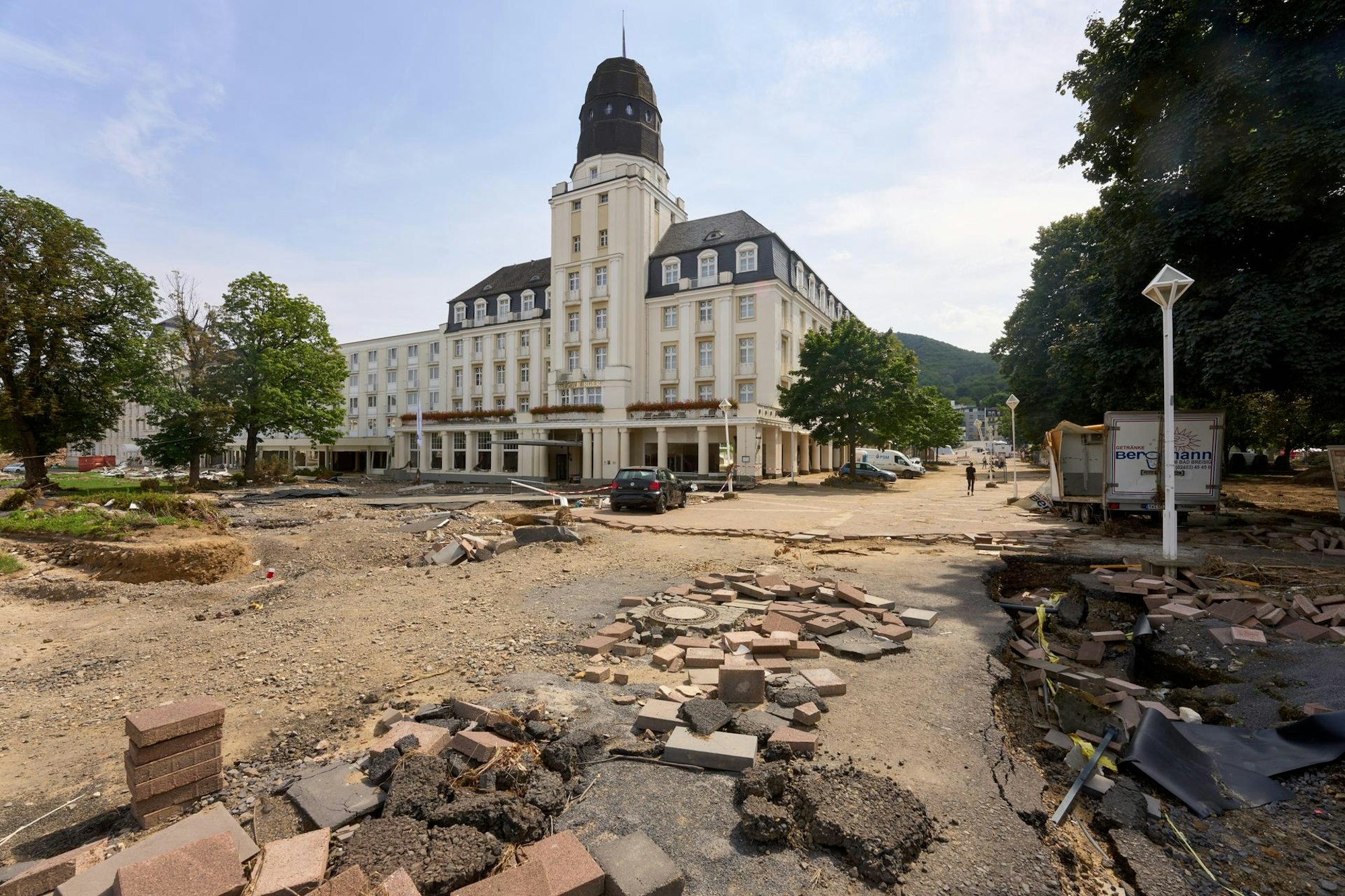 Ahweiler nach der FLut