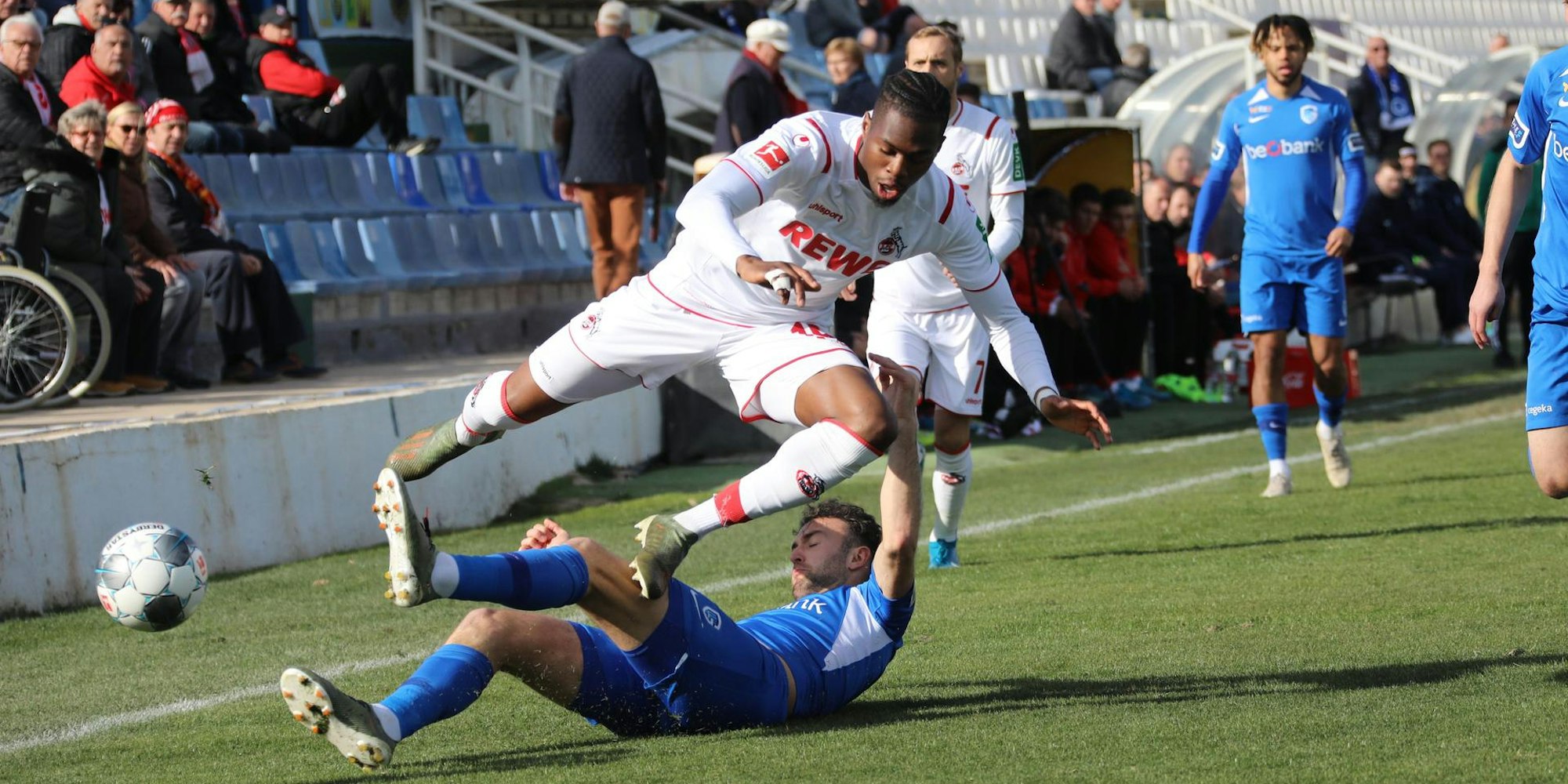 Testspiel gegen Genk
