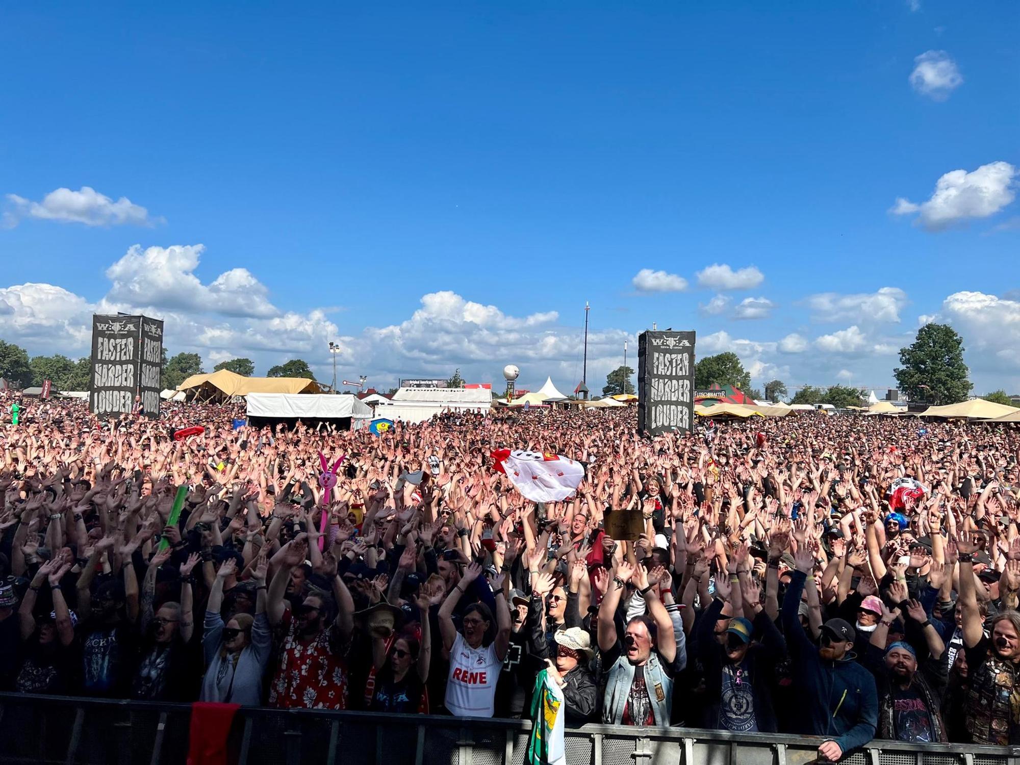 Höhner in Wacken Zuschauer