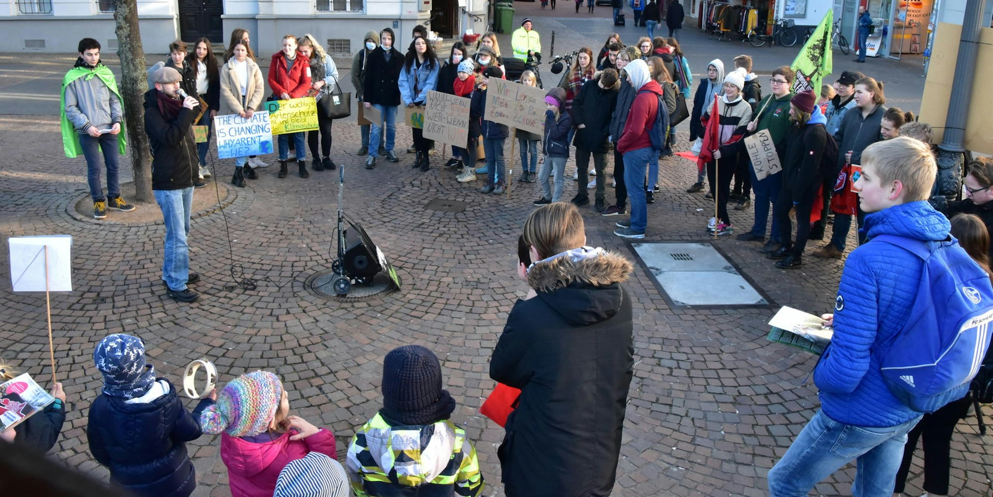 Schülerdemo Siegburg 150219