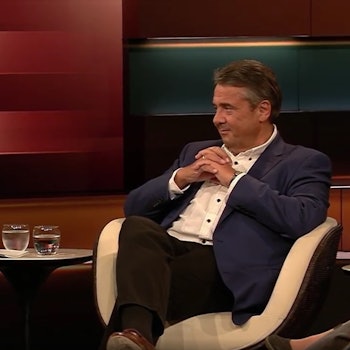 Sigmar Gabriel bei Markus Lanz