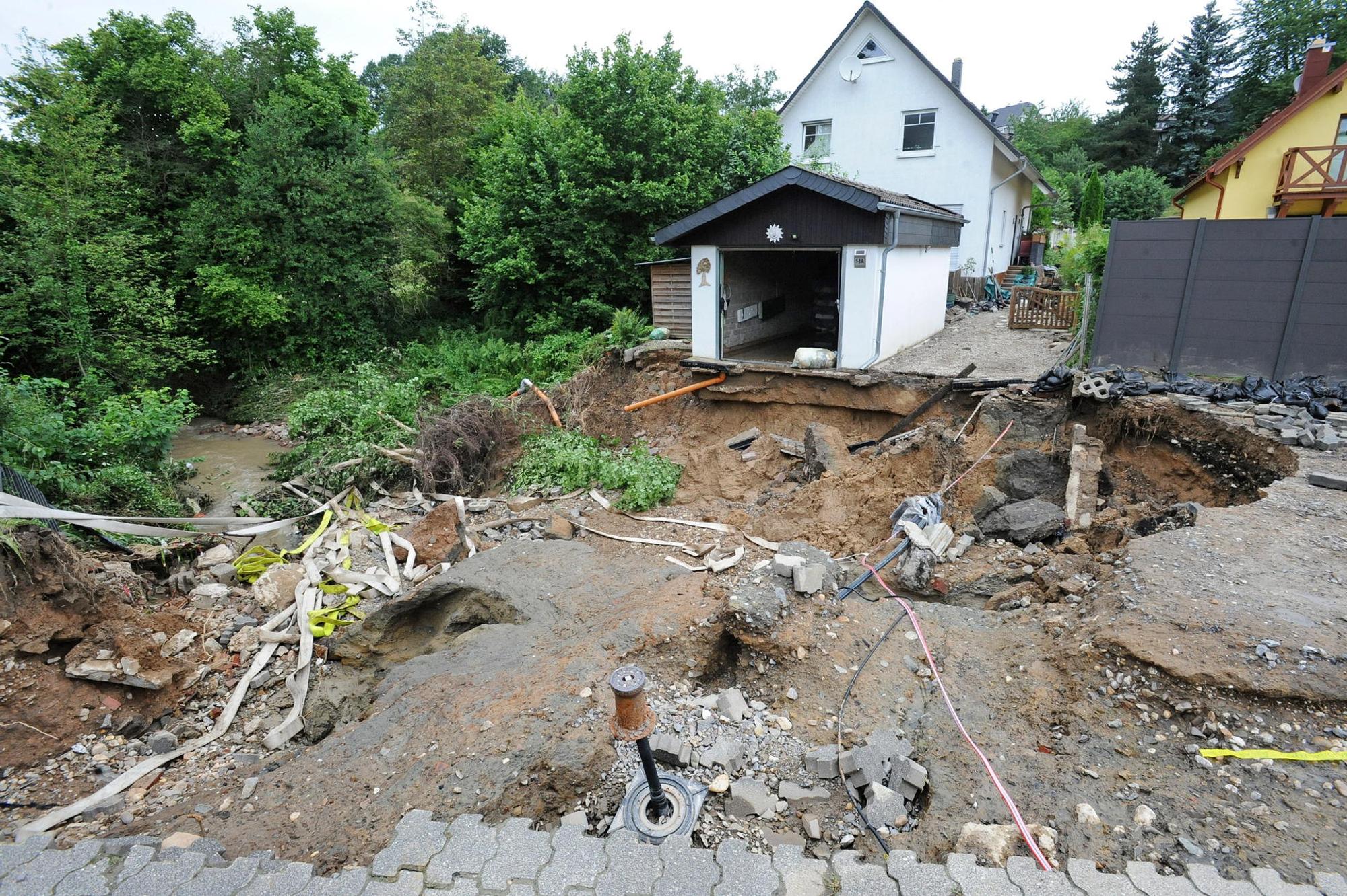 Flutschaden Burscheid Großhamberg