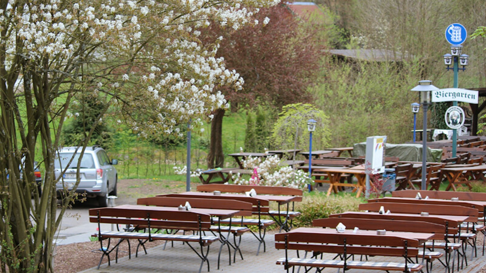 Terrasse des Landgasthauses