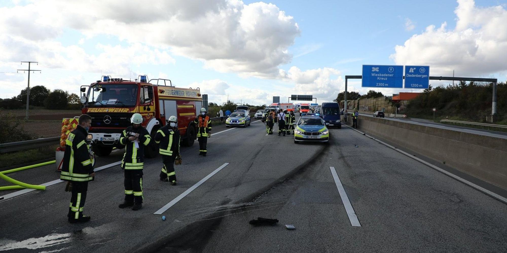 Unfall Lambo Hofheim