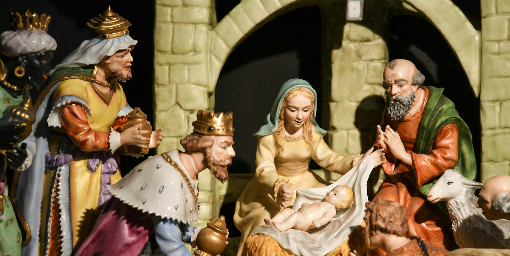 Krippenfiguren Symbol