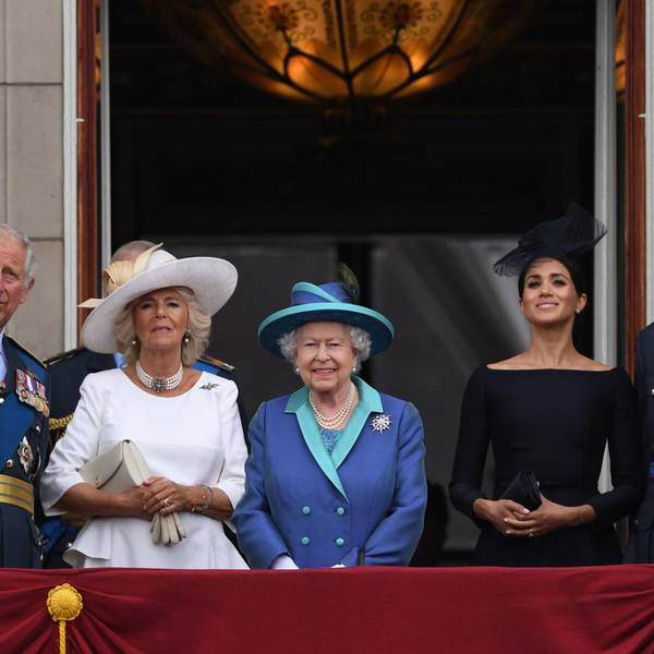 Die britische Royal Family, hier noch mit Königin Elizabeth, auf dem Balkon des Buckingham Palace.