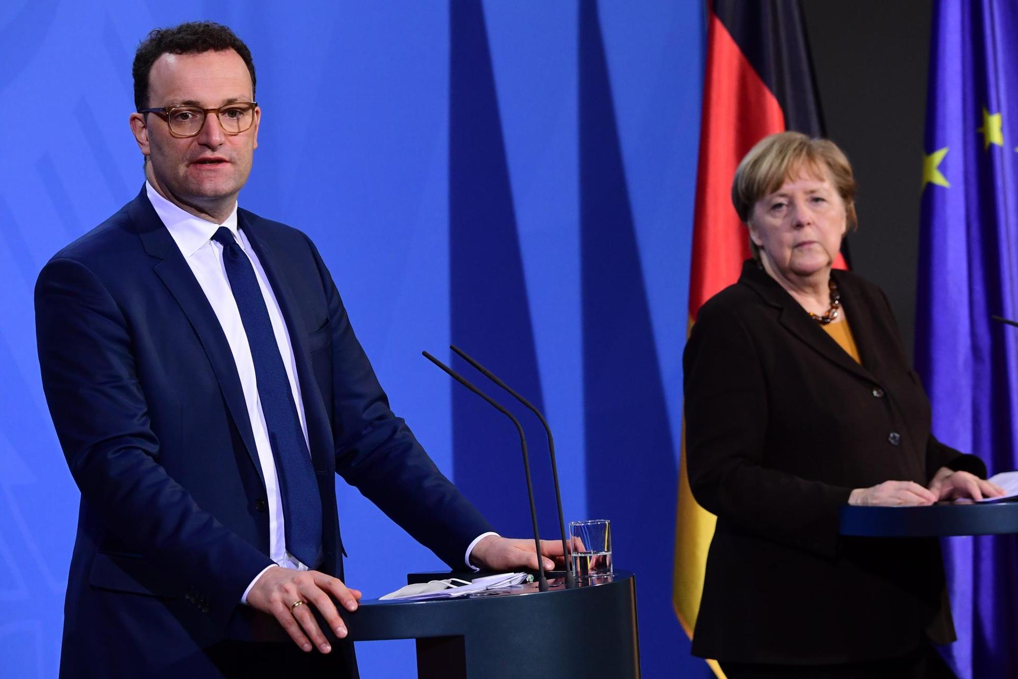 Merkel und Spahn