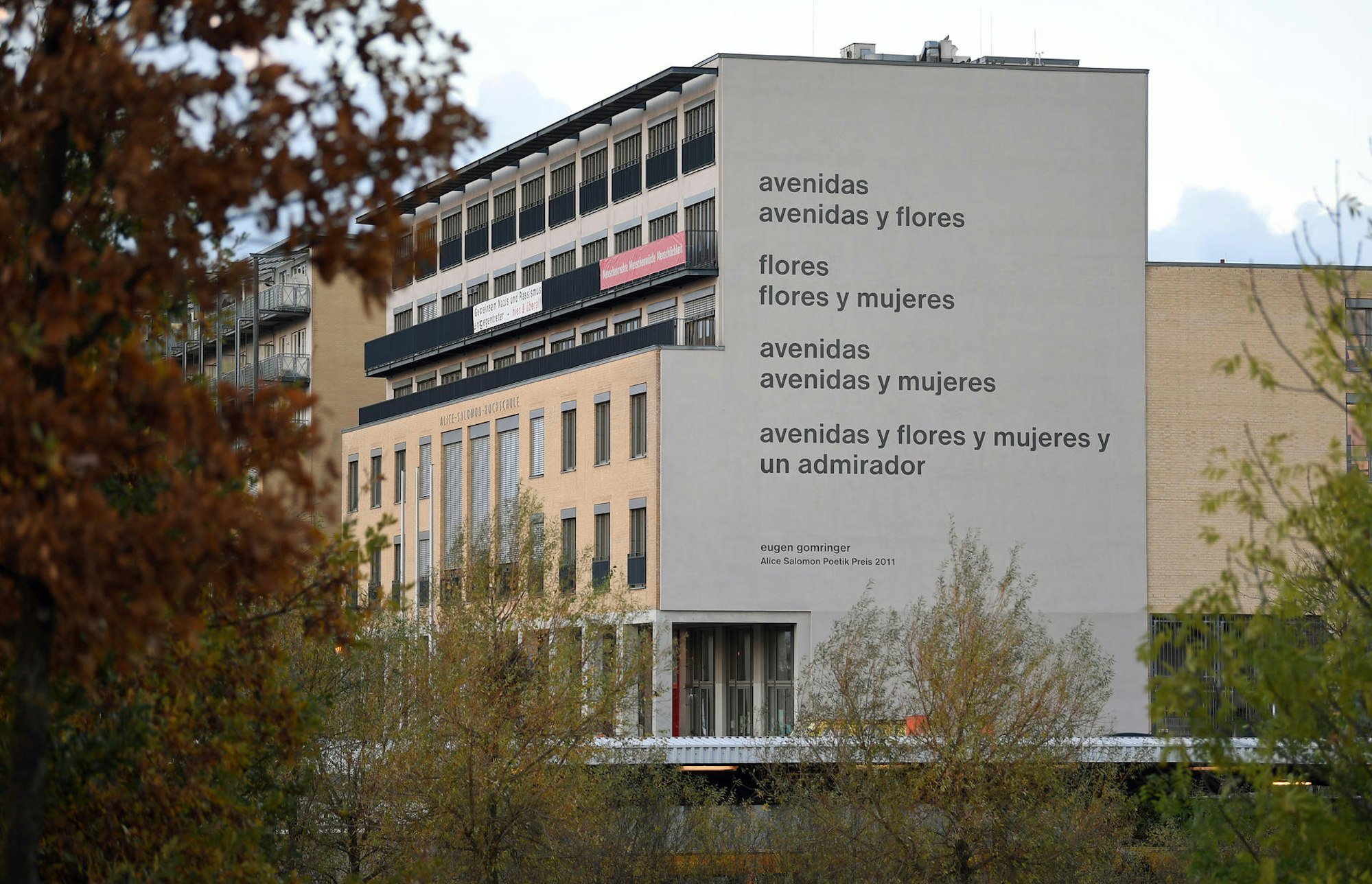 Alice Salomon Hochschule Berlin Gomringer Avenida1