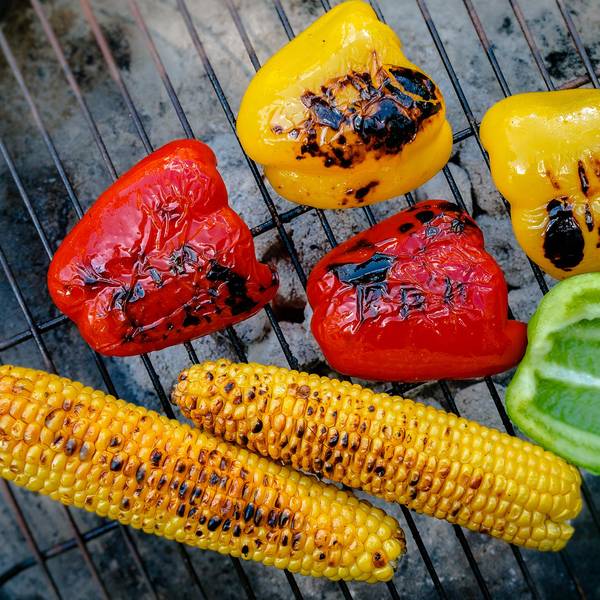 gegrilltes gemüse