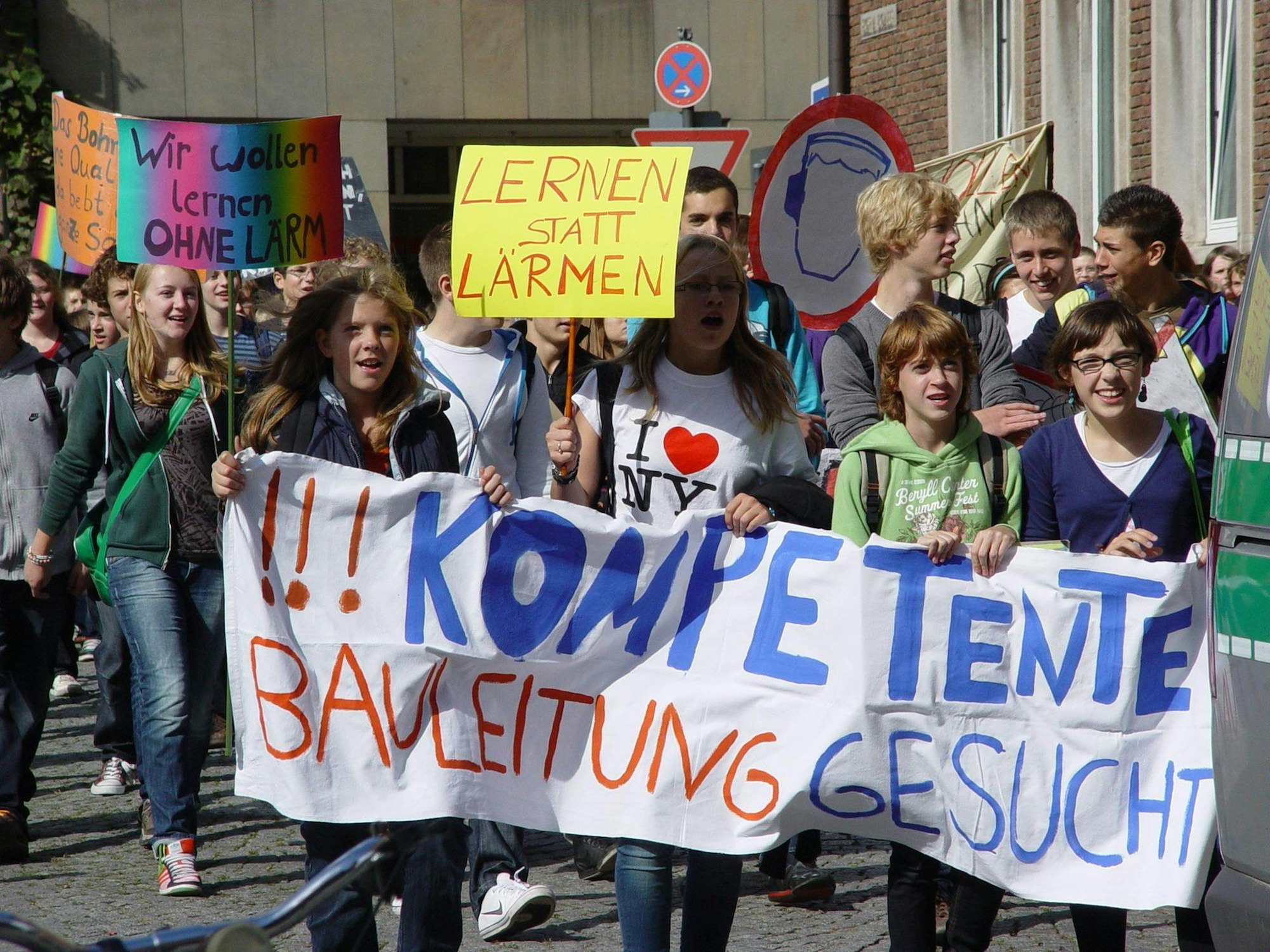 Protest Schule 021017