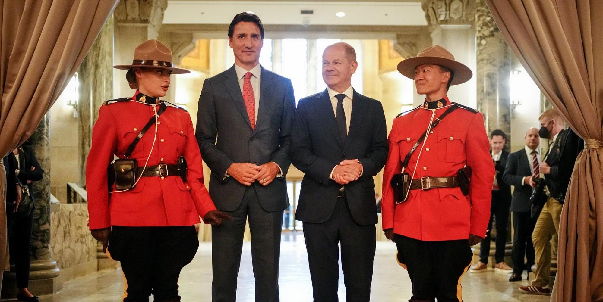 Scholz Trudeau 230822