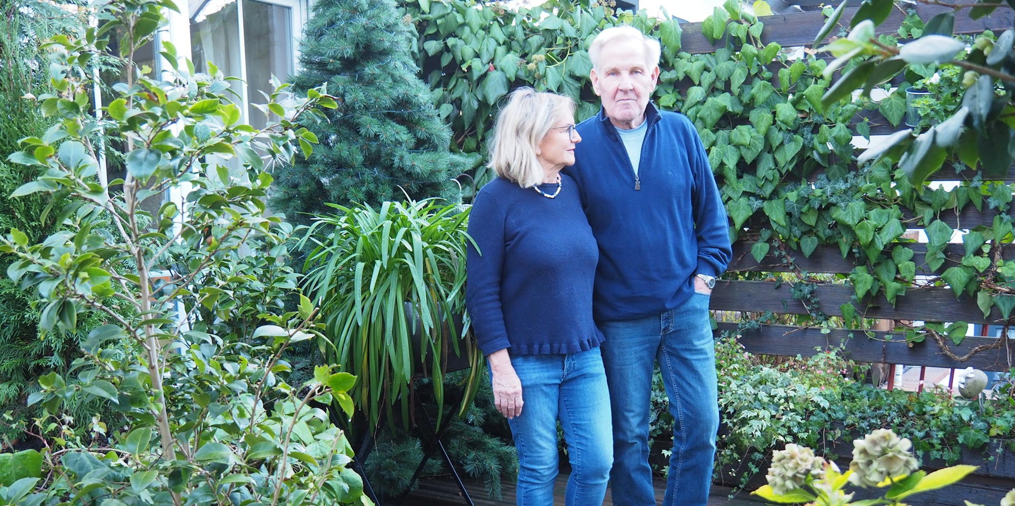 sues Wohnen 9 Annette und Alfred Dahl Terrasse Foto Süsser