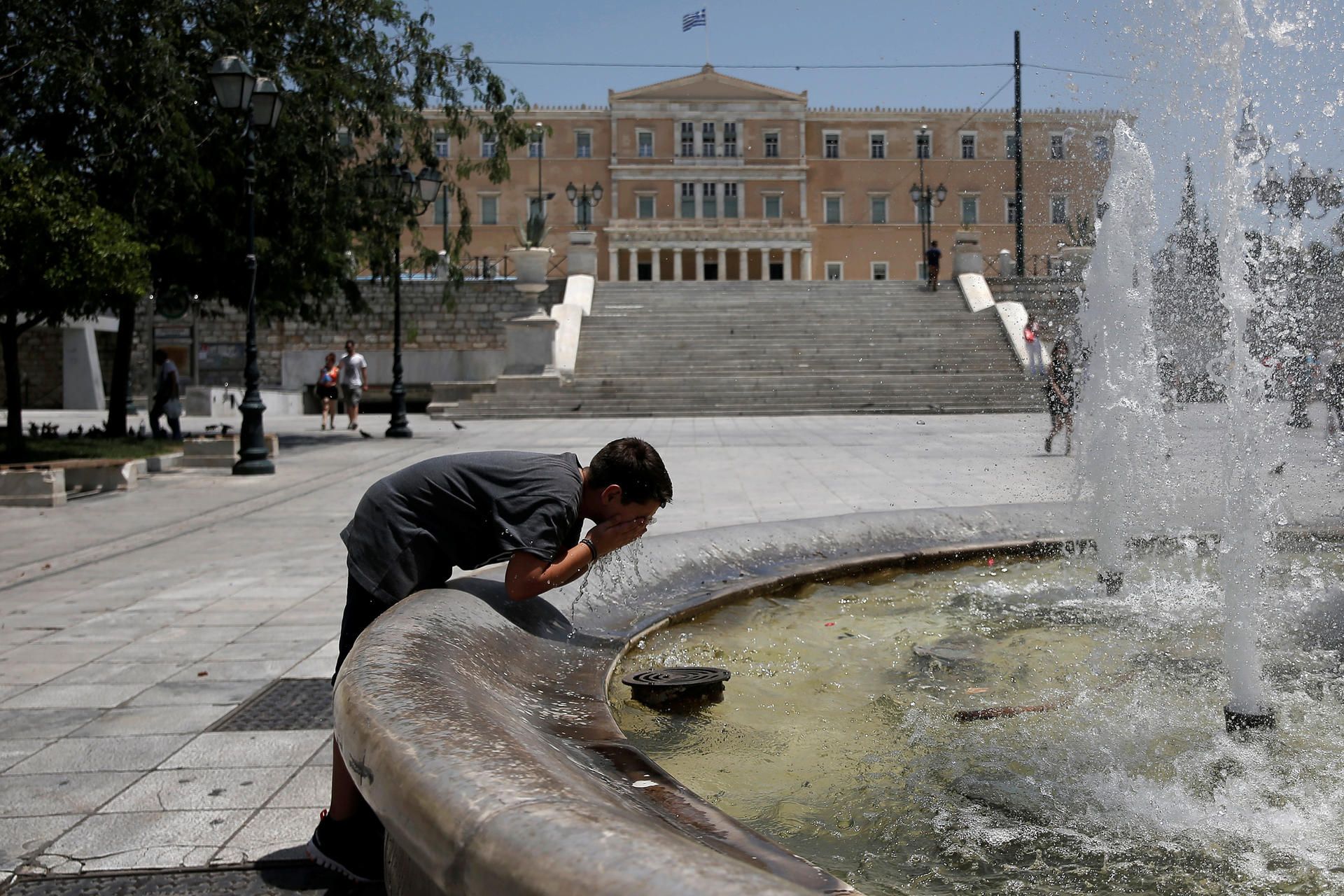 athen hitze