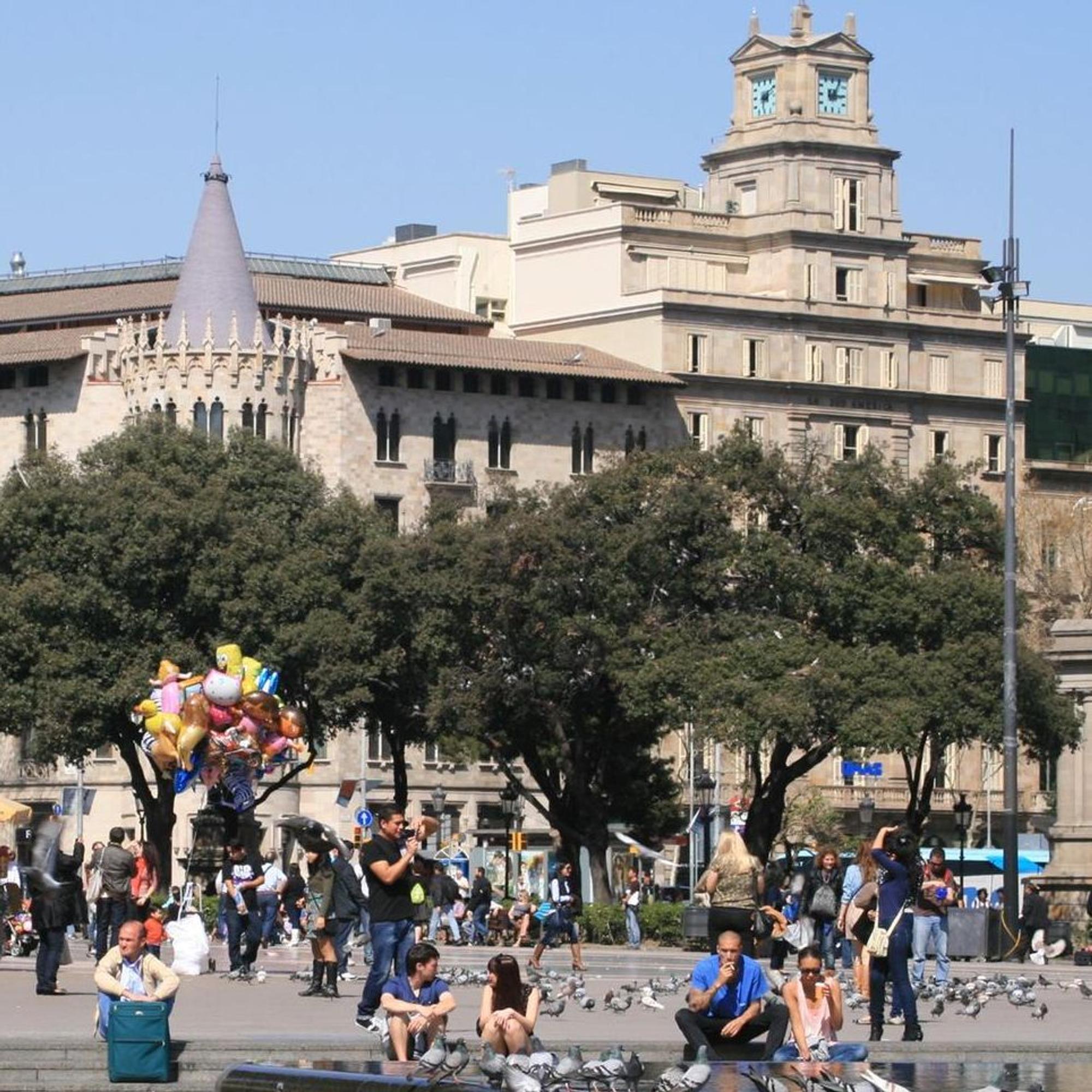 Platz in Barcelona