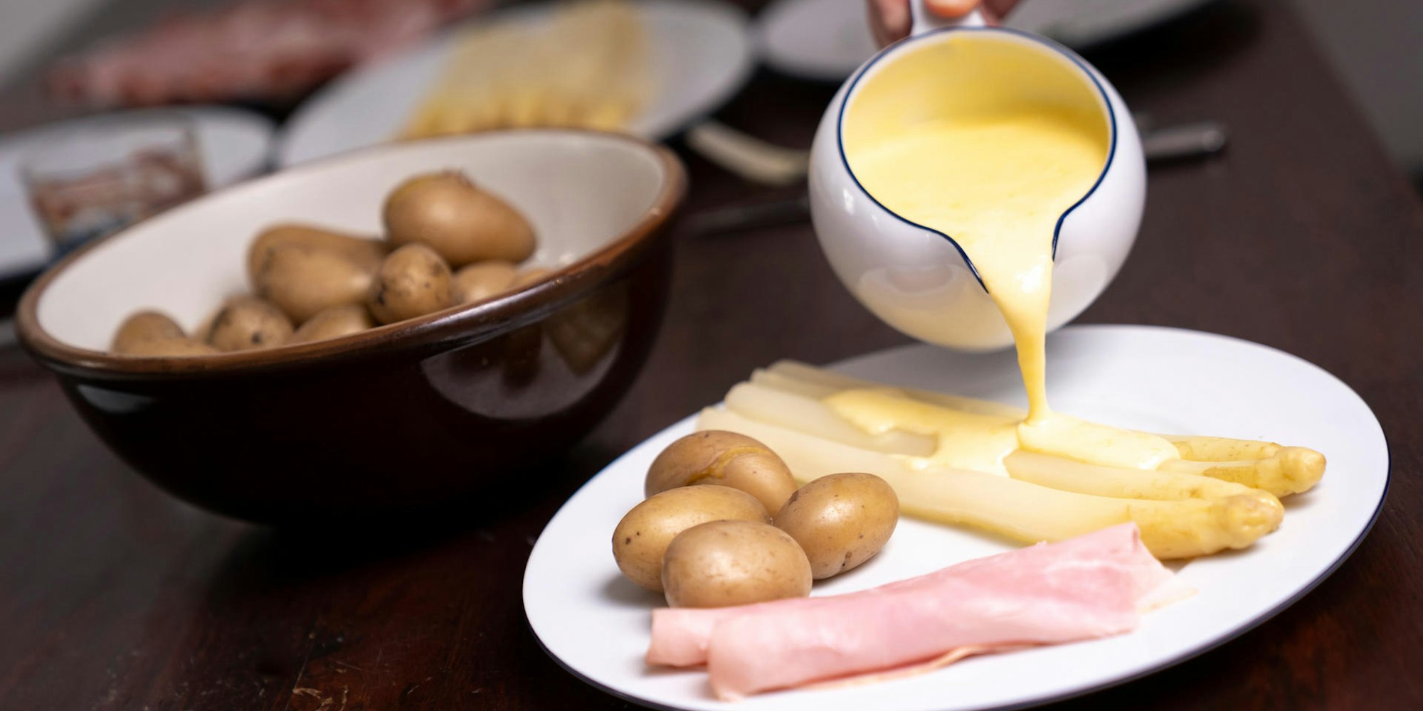 spargeln mit schinken