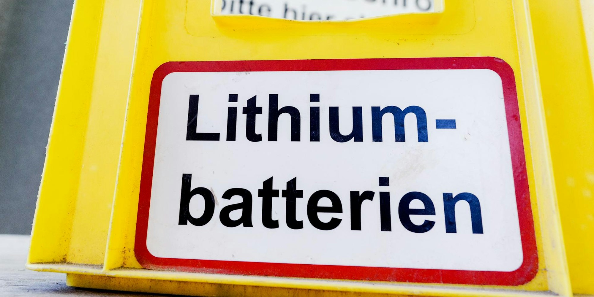 Lithiumbatterie_Mülltrennung_DPA