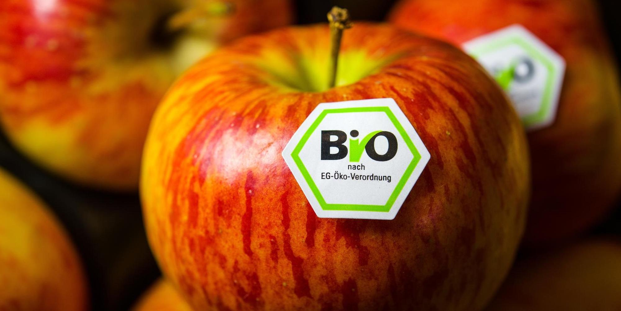Äpfel Bio-Siegel