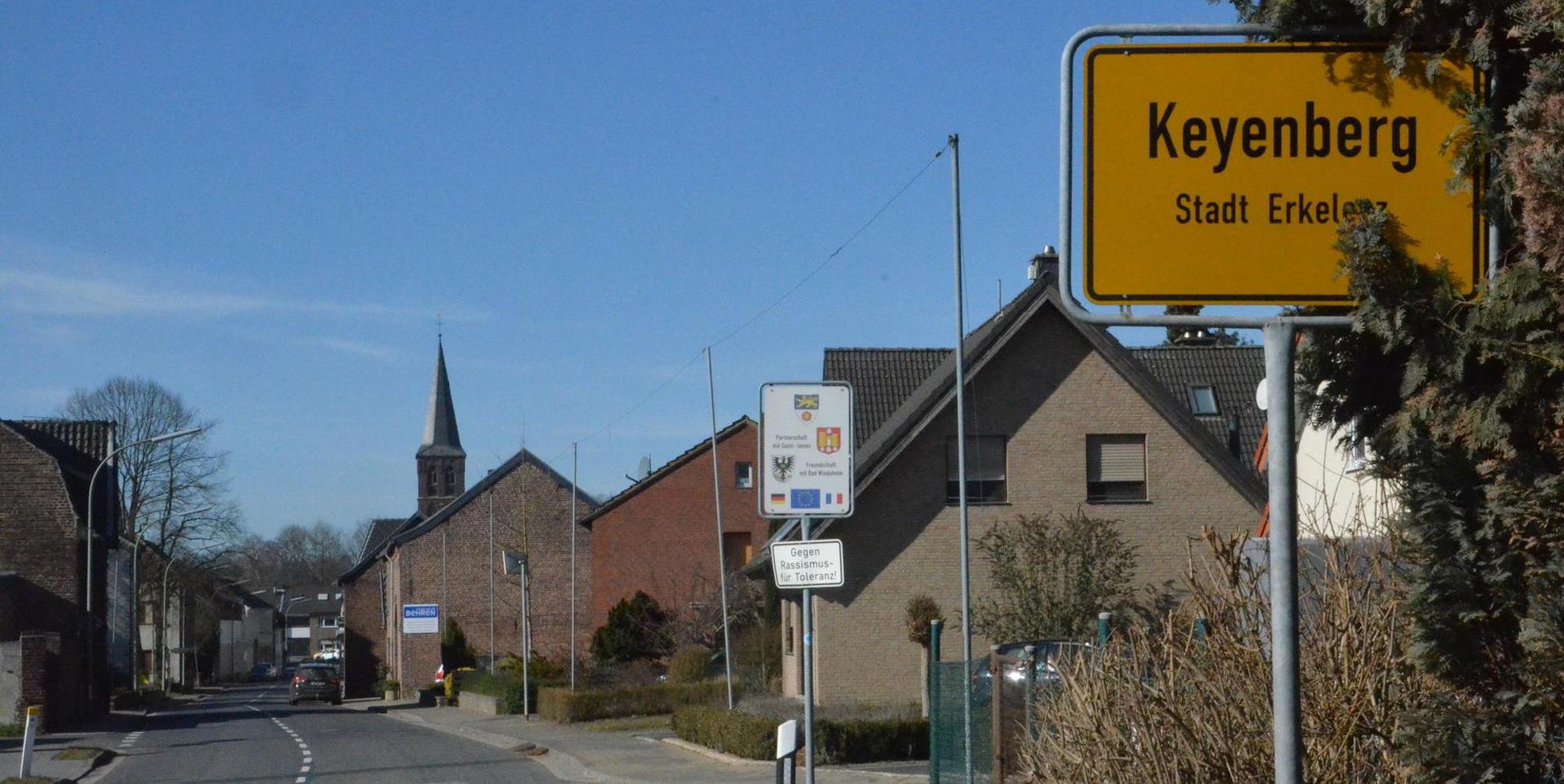 Ortsschild Keyenberg