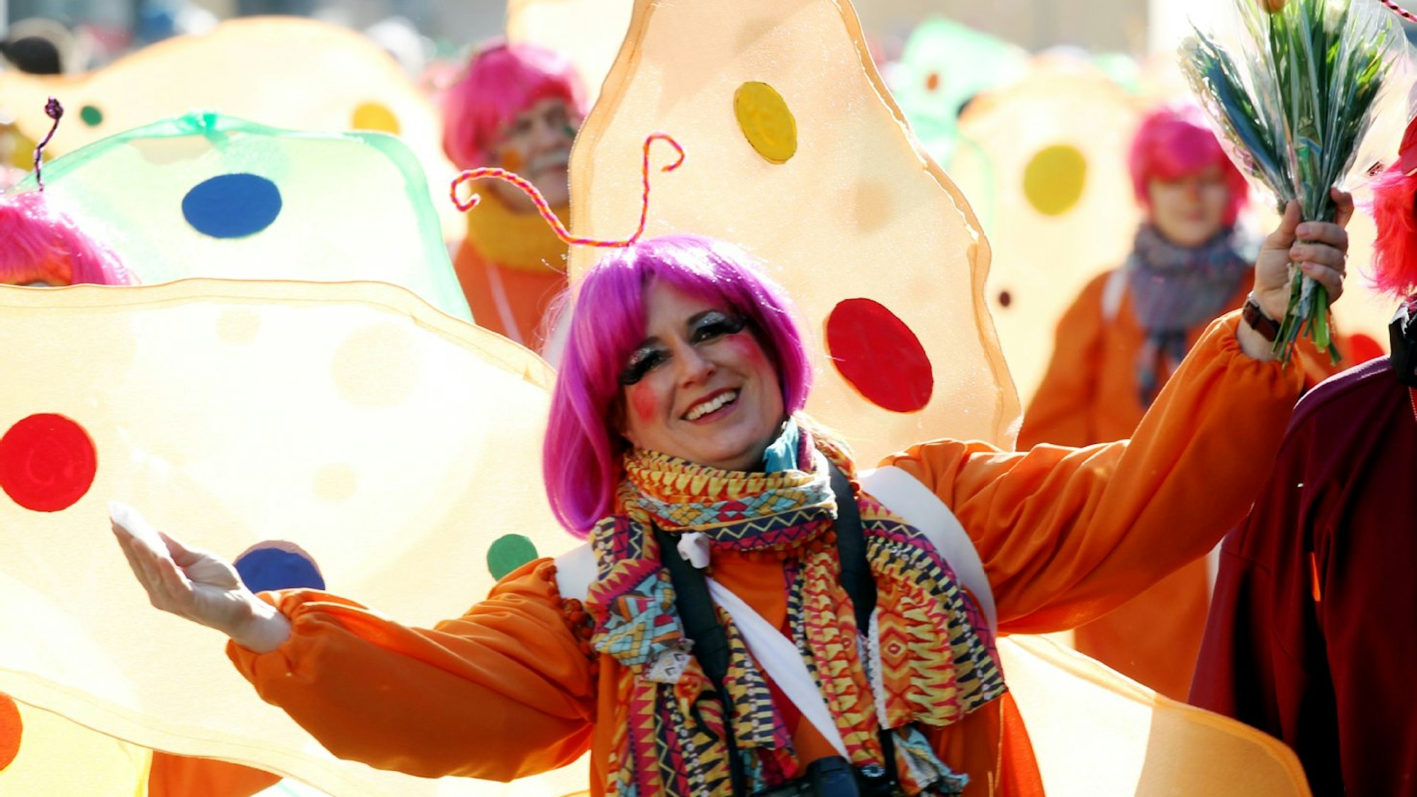 Ausgelassene Stimmung herrscht bei den Schull- und Veedelszöch.