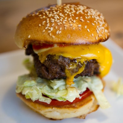 Burger vom Grill