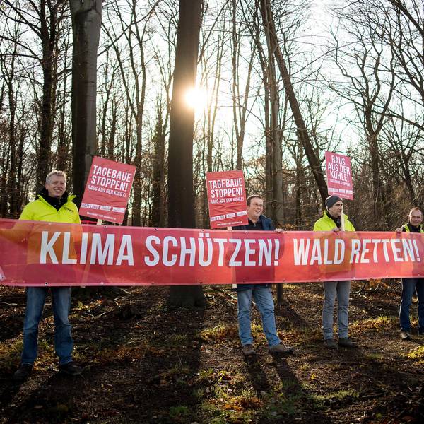 Hambacher Forst Aktivisten (1)