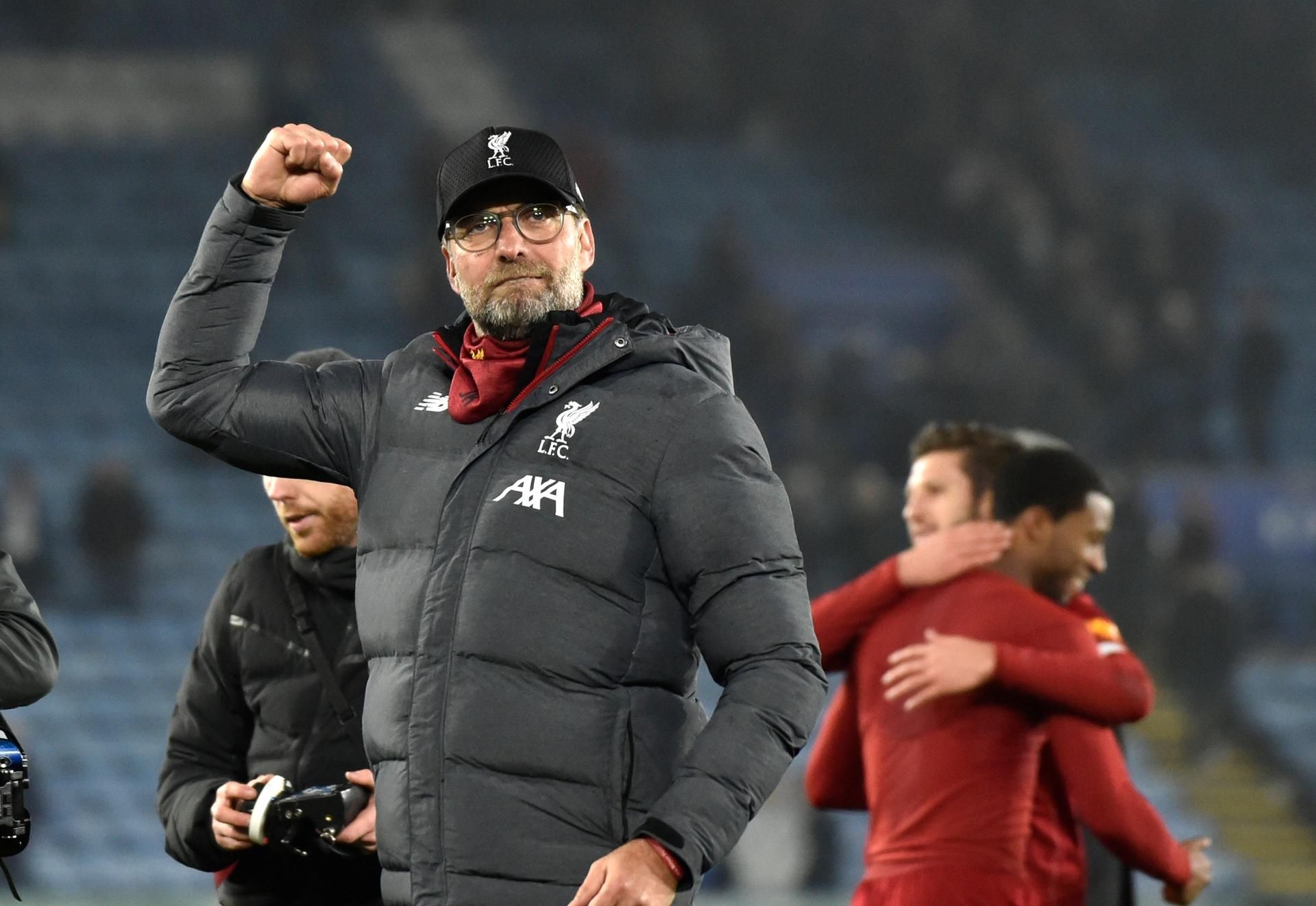 jürgen klopp in leicester 2019