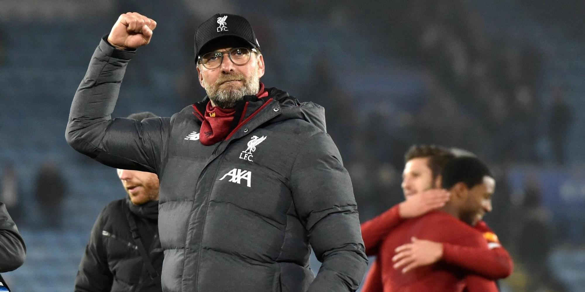jürgen klopp in leicester 2019