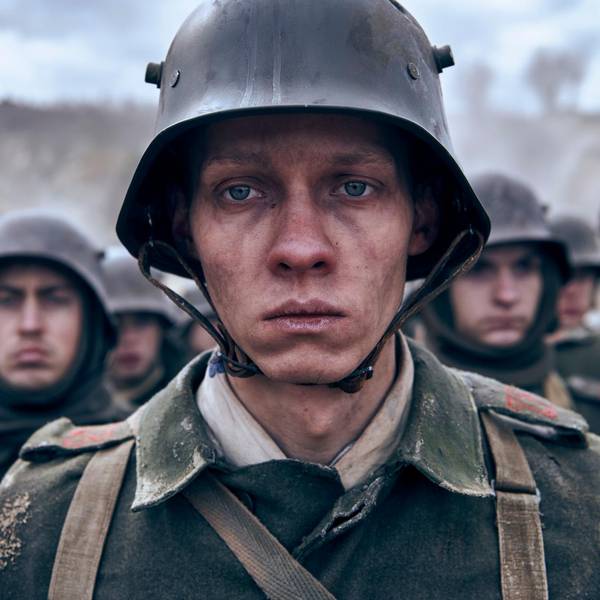 Schauspieler Felix Kammerer als Soldat Paul Bäumer