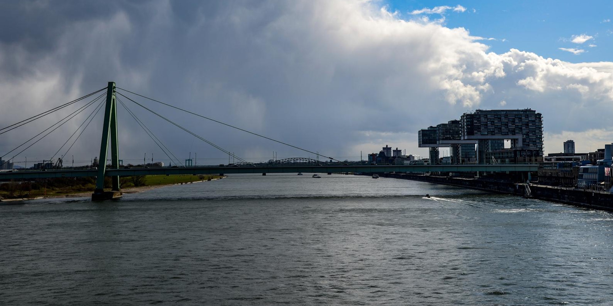 Stadt Panorama Kranhöuser