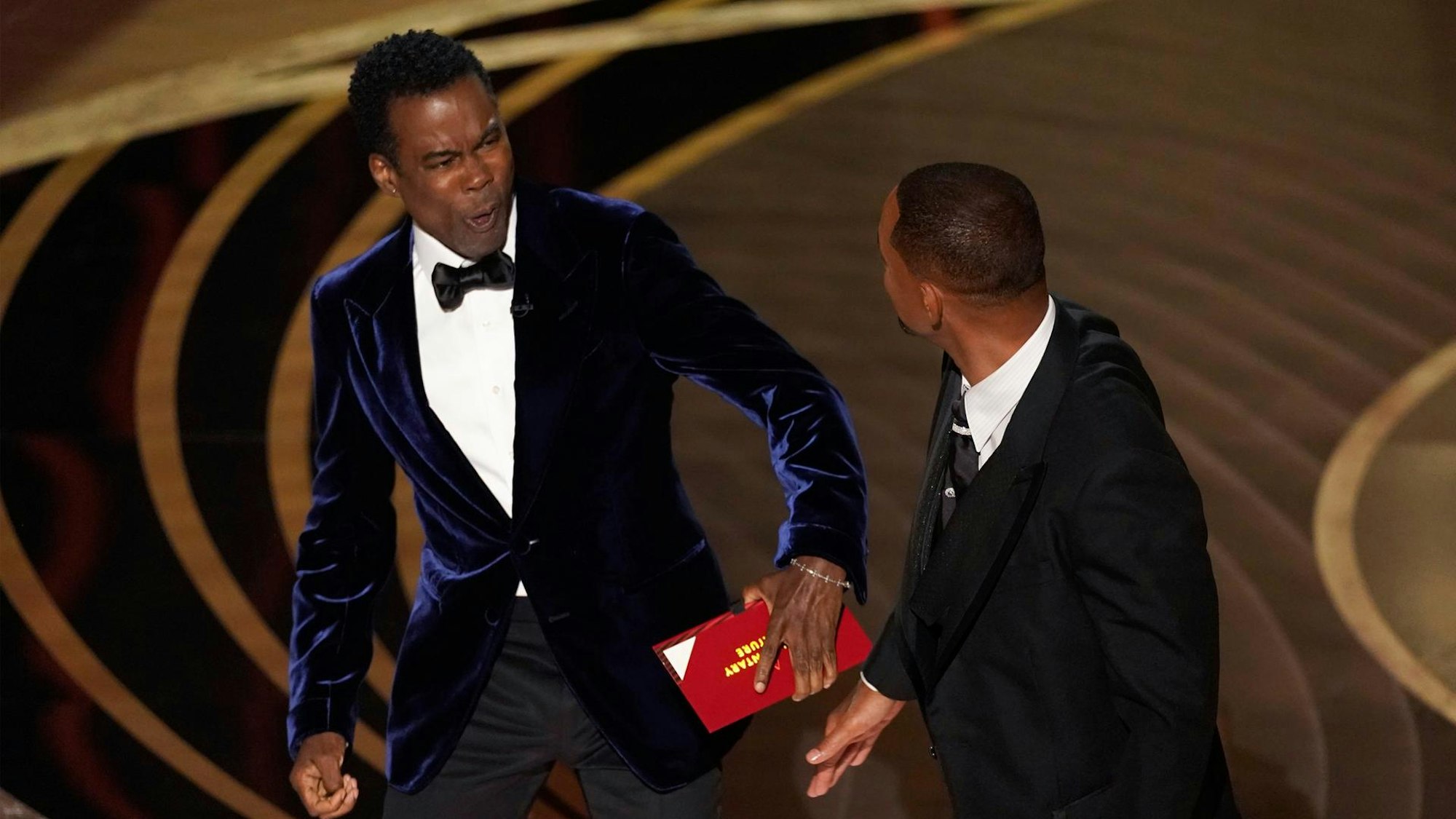 Ohrfeige von Will Smith für Chris Rock.
