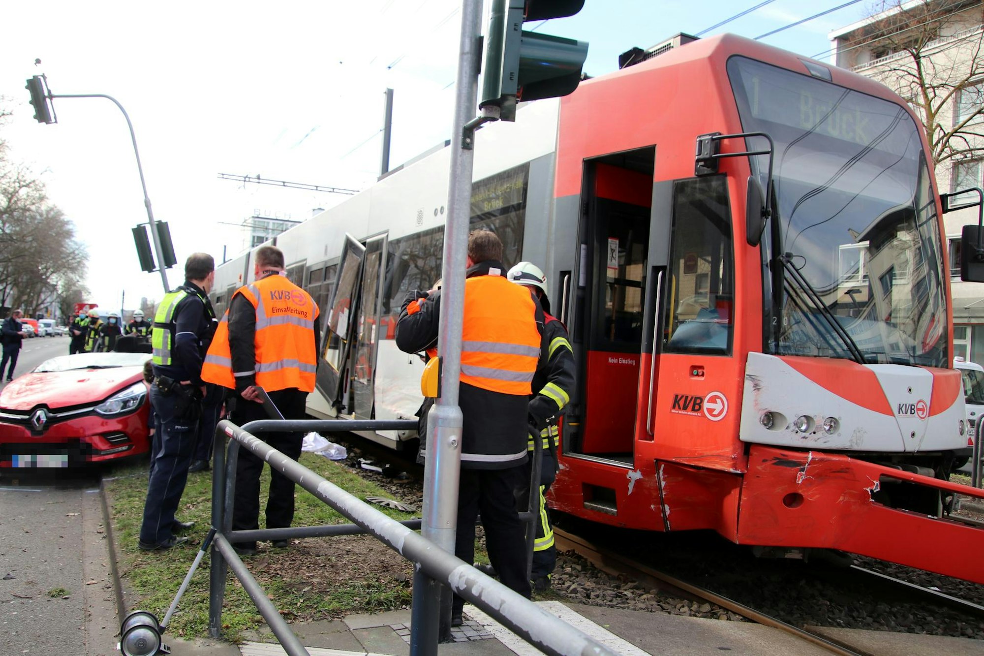 Unfall Aachener KVB 1