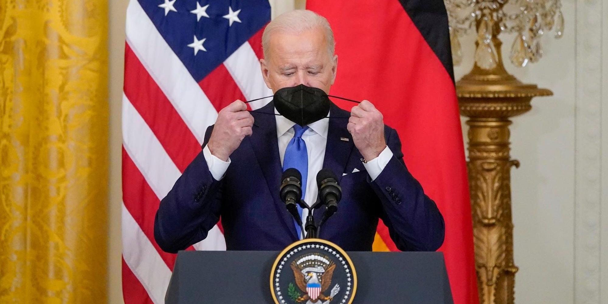 Joe Biden Maske ap