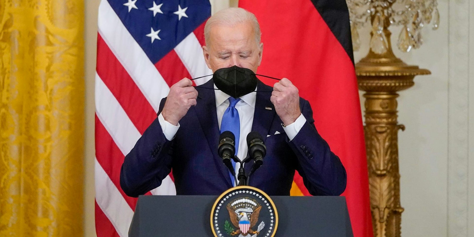 Joe Biden Maske ap