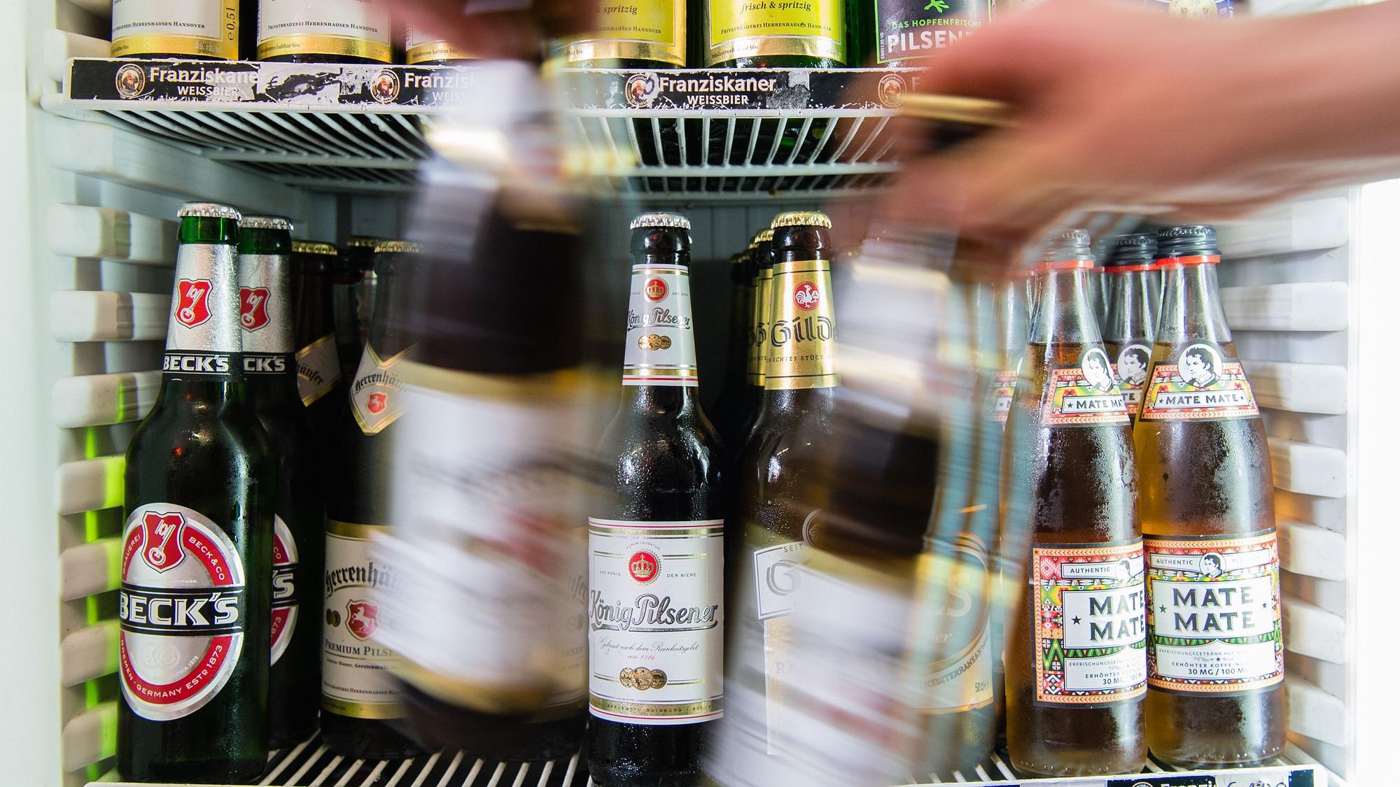 Auswahl an Biersorten