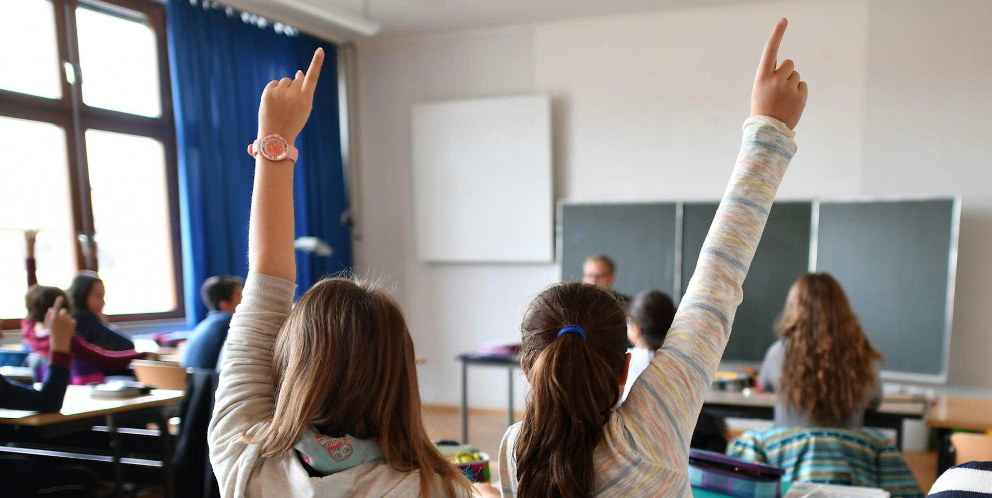 Schüler an Gymnasium