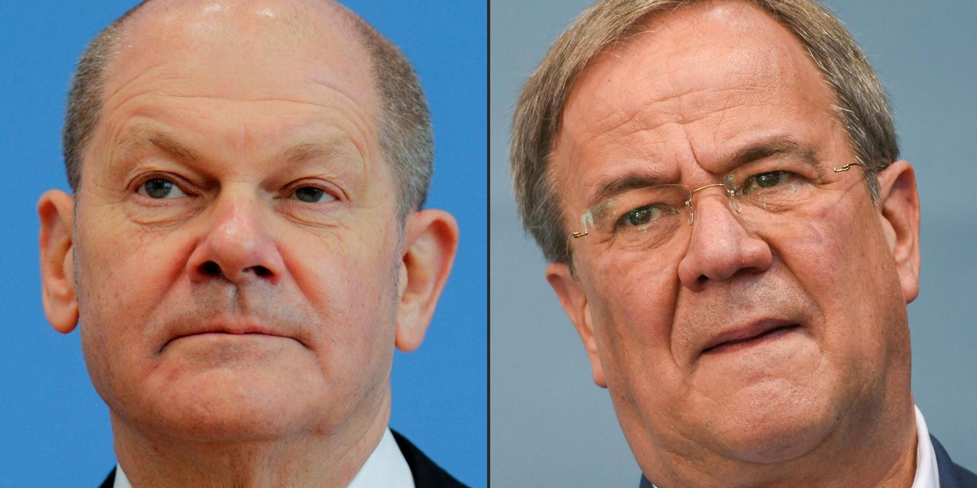 Laschet Scholz Collage