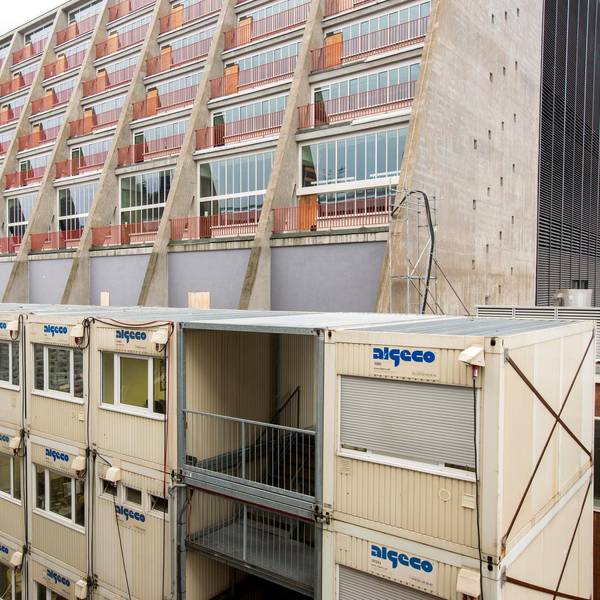 Baustelle der Oper