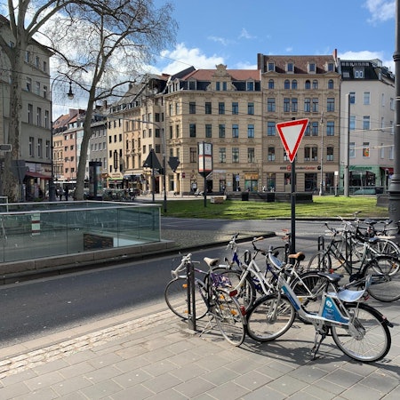 Chlodwigplatz_Samstagmorgen_Coronavirus