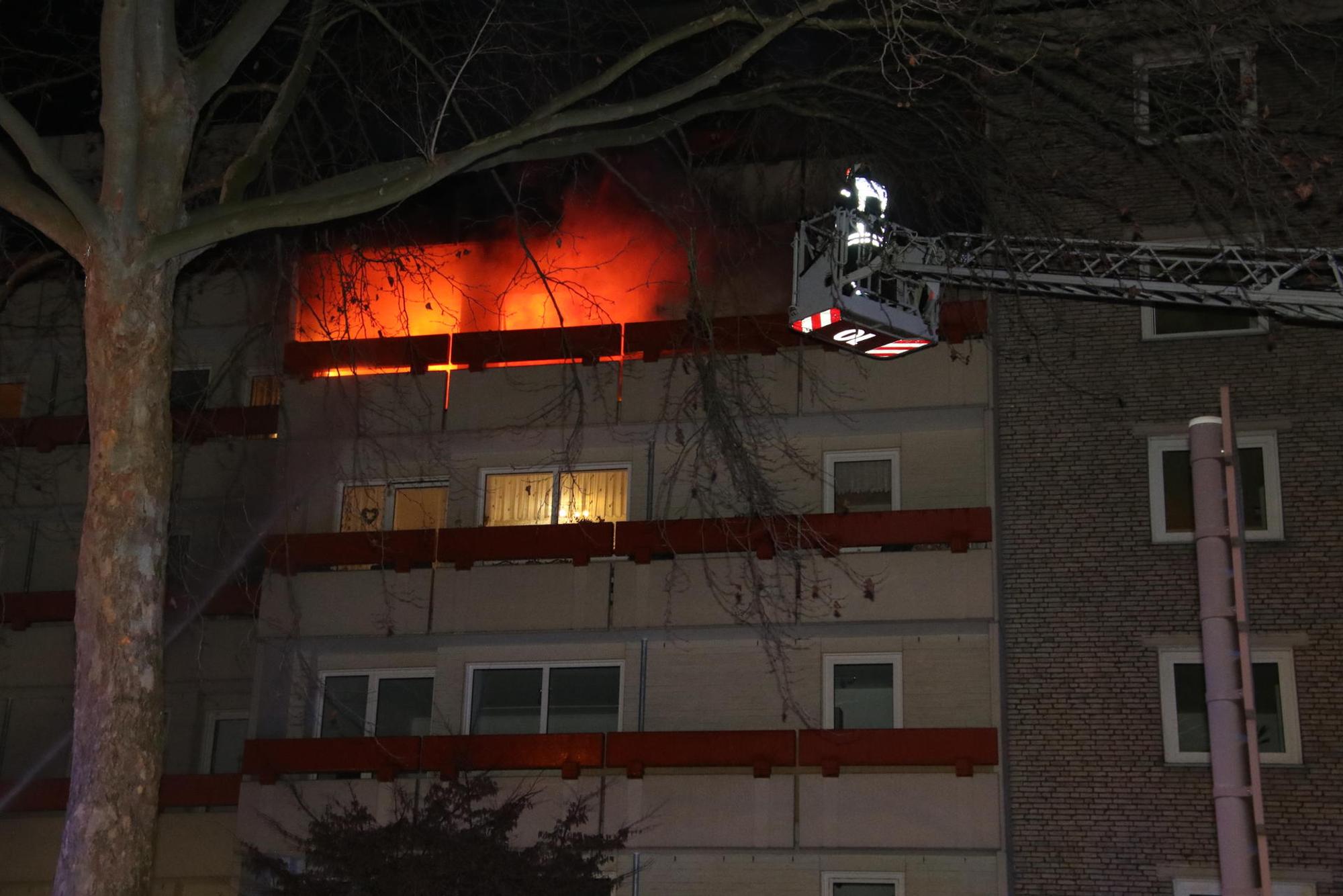 Feuer Mülheim Flammen Jasmin