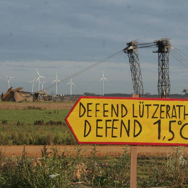 Lützerath Banner
