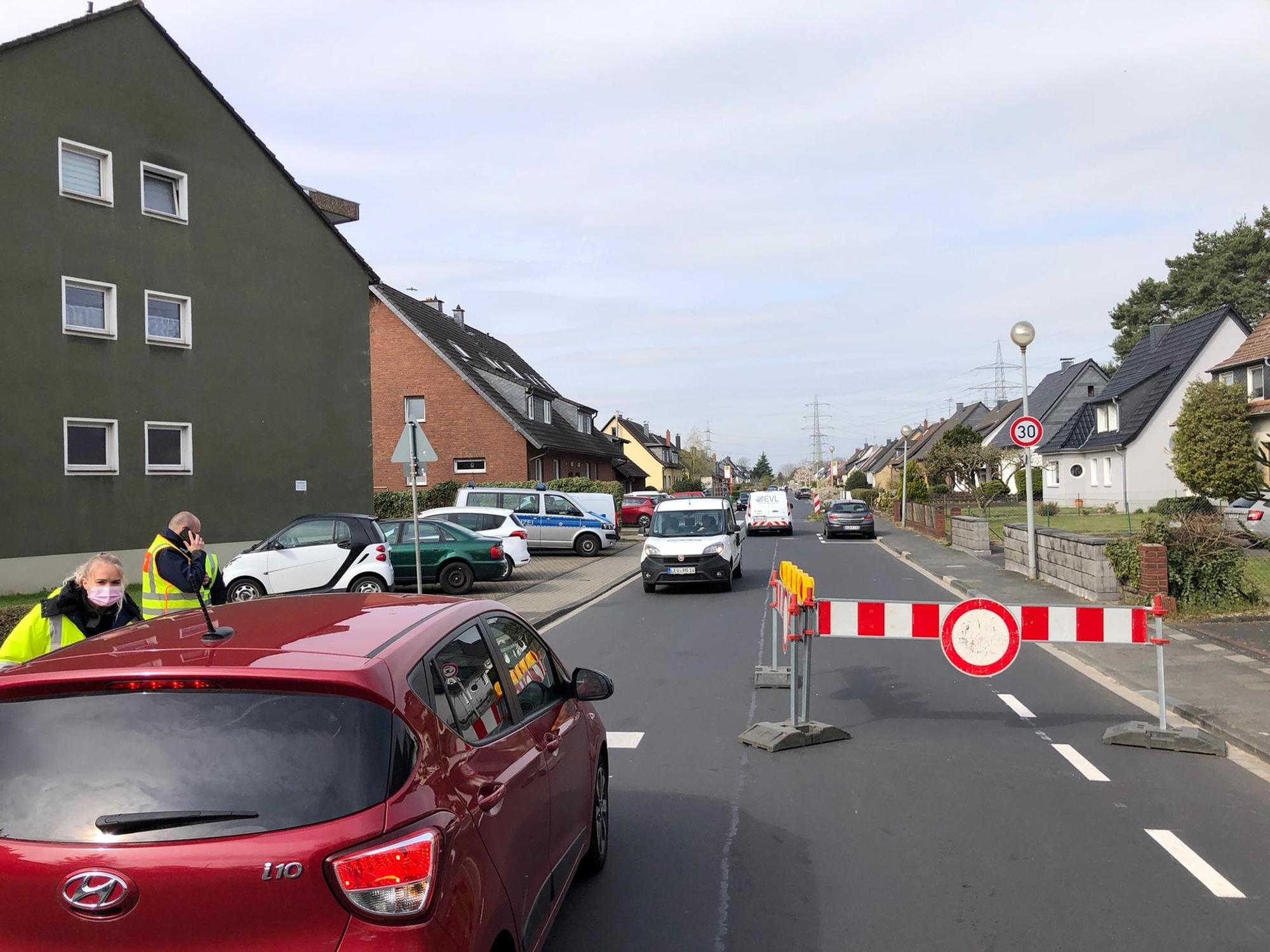 Straßensperrung