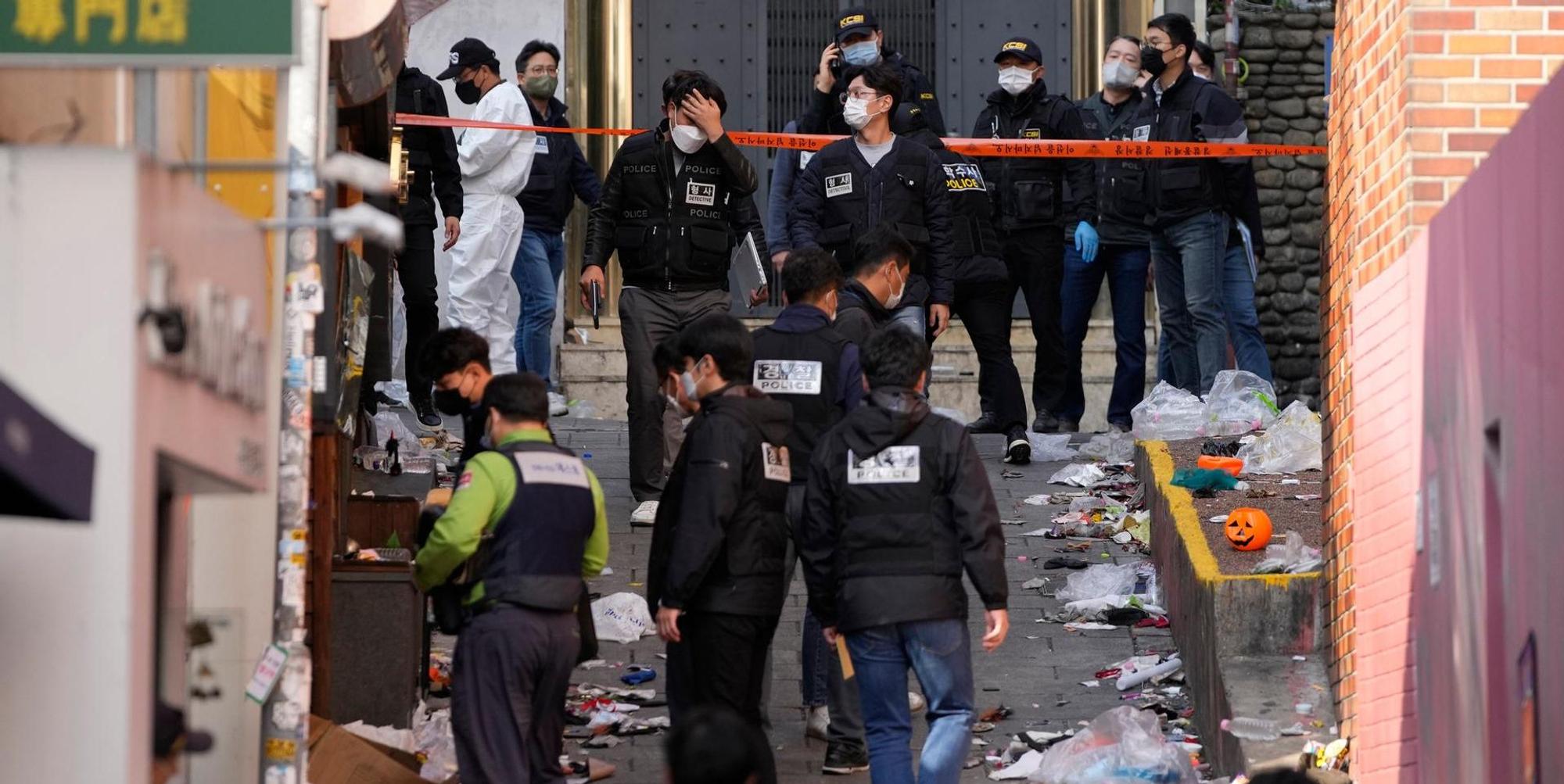 Seoul Massenpanik Ermittler