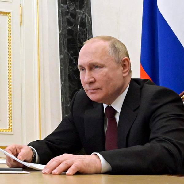 Putin Russland Flagge