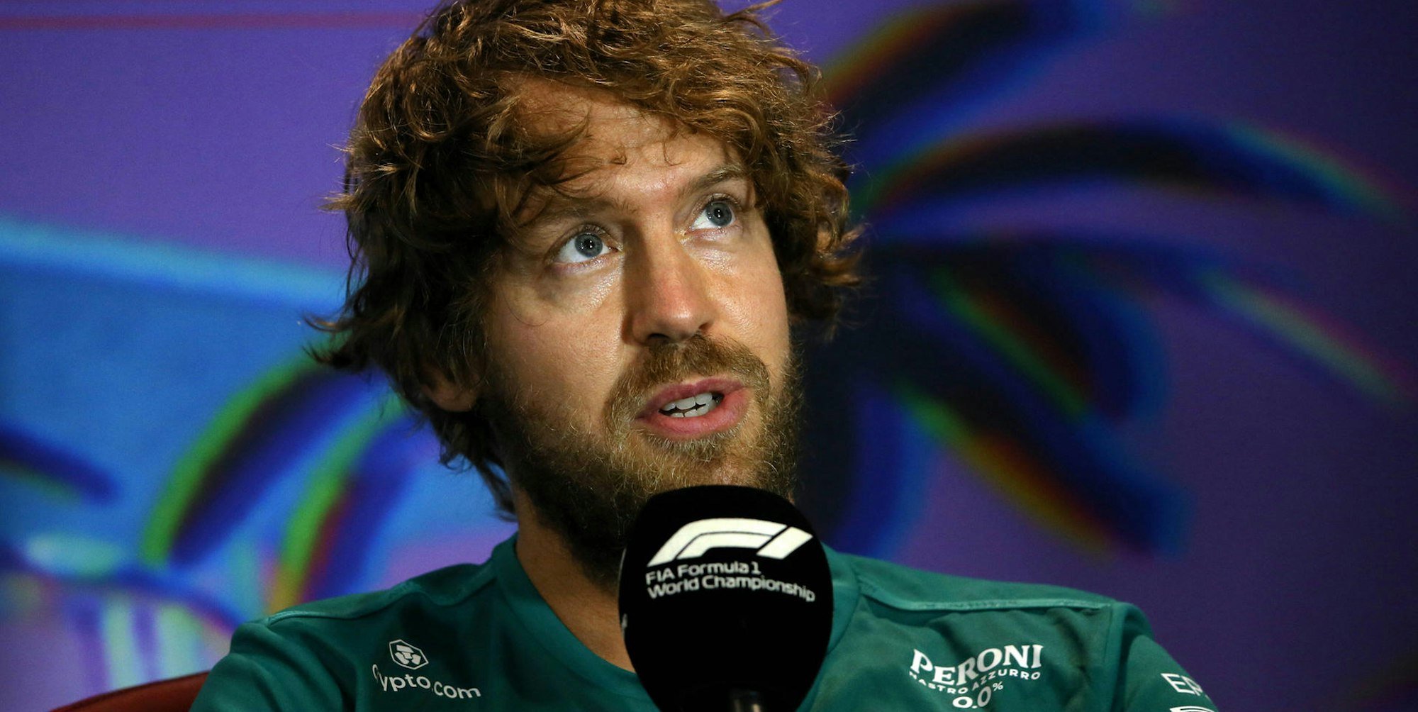 Vettel am mikro